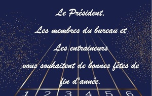 Bonnes fêtes de fin d'année